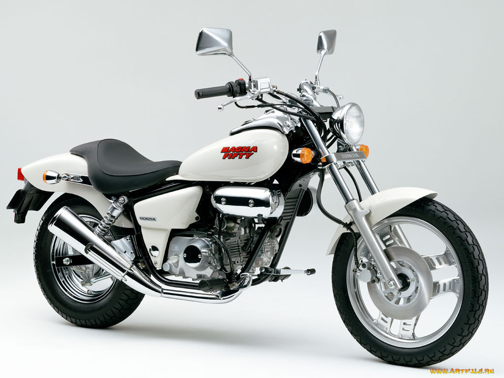 honda, magna50, wht, 